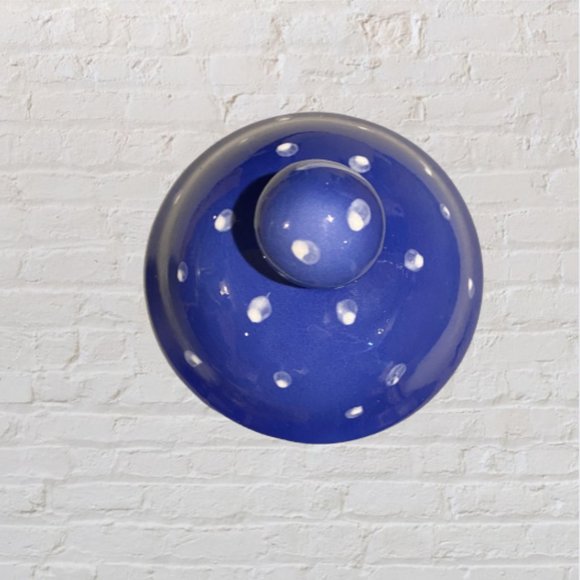 COOKIE JAR -- Snowman, Blue and White Christmas/Holiday Theme, New In The Box - Picture 8 of 11